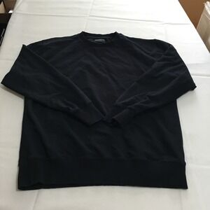Goodlife Sweatshirt Mens XL Black Long Sleeve Terry Crewneck